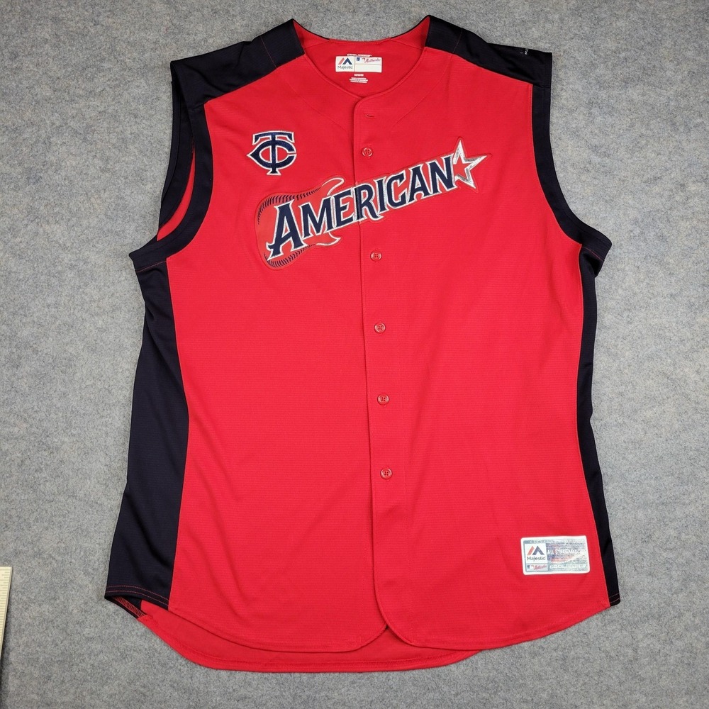 Minnesota Twins Jersey Mens 2XL Red MLB Baseball Majestic Jose Berrios 17 ASG